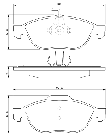 Imagine pentru produsul „SET PLACUTE FRANA,FRANA DISC"