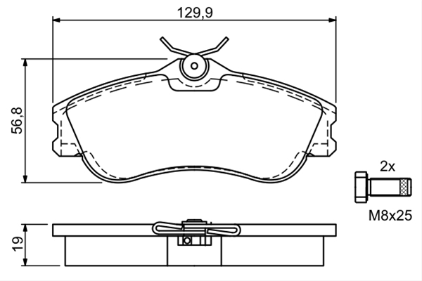 Imagine pentru produsul „SET PLACUTE FRANA,FRANA DISC"