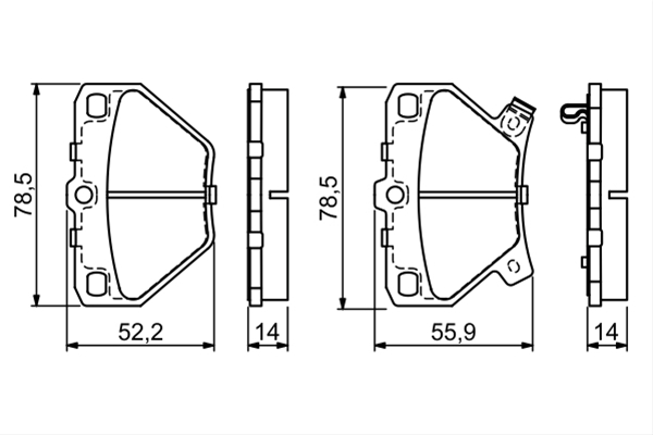 Imagine pentru produsul „SET PLACUTE FRANA,FRANA DISC"