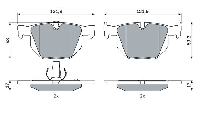 Imagine pentru produsul „SET PLACUTE FRANA,FRANA DISC"