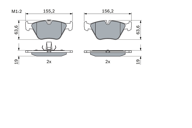 Imagine pentru produsul „SET PLACUTE FRANA,FRANA DISC"