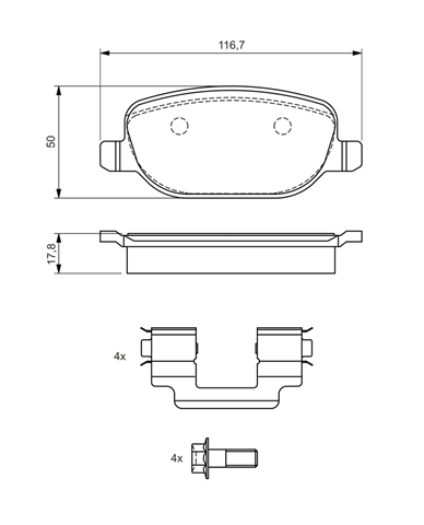 Imagine pentru produsul „SET PLACUTE FRANA,FRANA DISC"