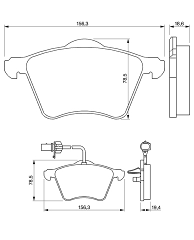 Imagine pentru produsul „SET PLACUTE FRANA,FRANA DISC"