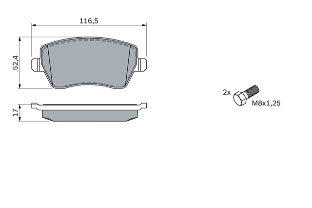 Imagine pentru produsul „SET PLACUTE FRANA,FRANA DISC"