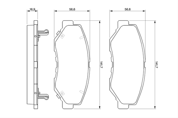 Imagine pentru produsul „SET PLACUTE FRANA,FRANA DISC"