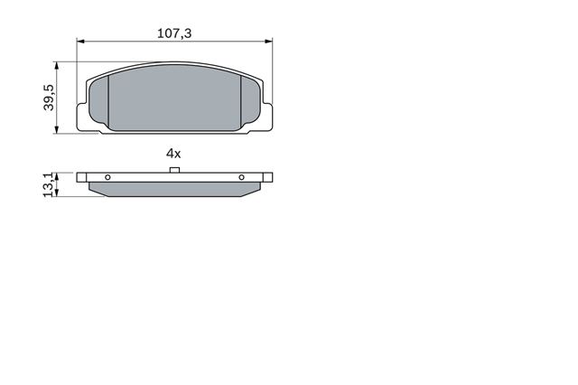 Imagine pentru produsul „SET PLACUTE FRANA,FRANA DISC"