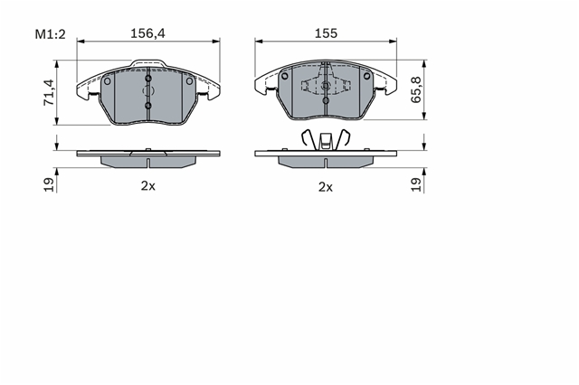 Imagine pentru produsul „SET PLACUTE FRANA,FRANA DISC"