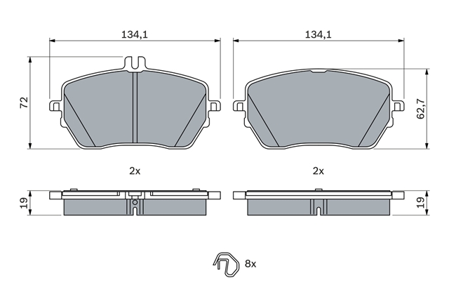 Imagine pentru produsul „SET PLACUTE FRANA"