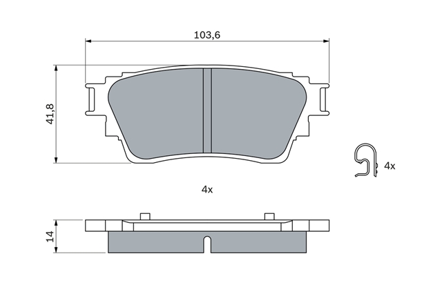 Imagine pentru produsul „SET PLACUTE FRANA"