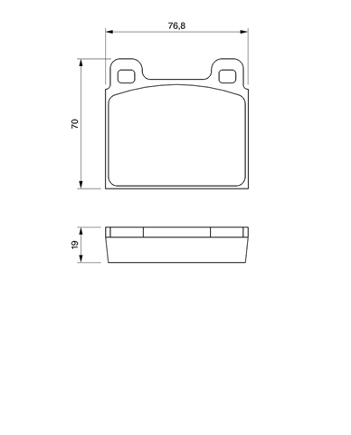 Imagine pentru produsul „SET PLACUTE FRANA,FRANA DISC"