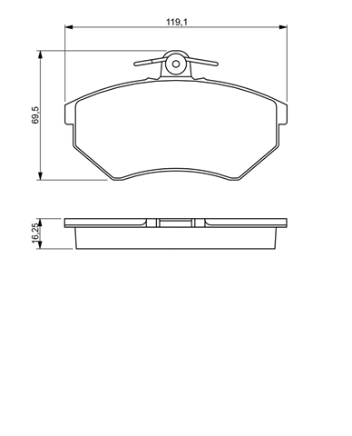 Imagine pentru produsul „SET PLACUTE FRANA,FRANA DISC"