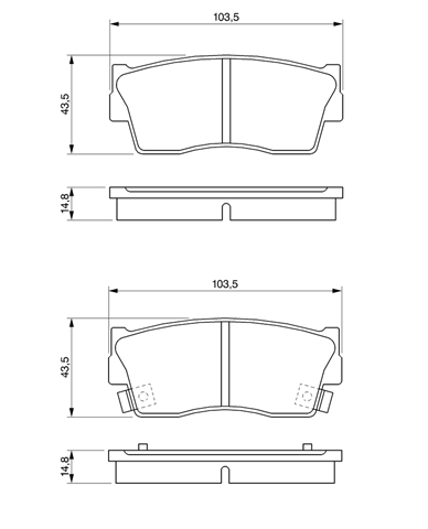 Imagine pentru produsul „SET PLACUTE FRANA,FRANA DISC"