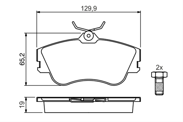 Imagine pentru produsul „SET PLACUTE FRANA,FRANA DISC"