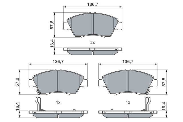 Imagine pentru produsul „SET PLACUTE FRANA,FRANA DISC"