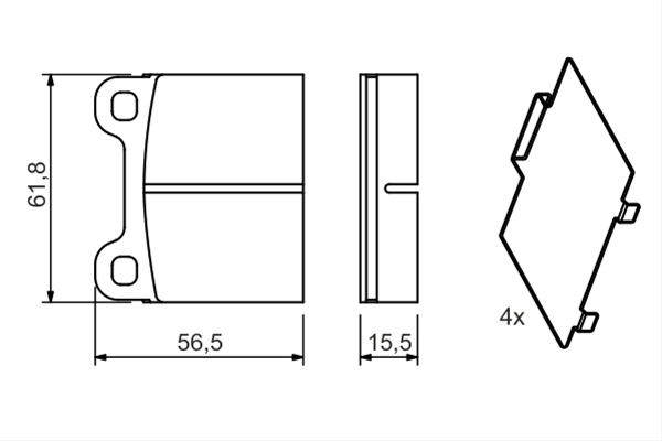 Imagine pentru produsul „SET PLACUTE FRANA,FRANA DISC"