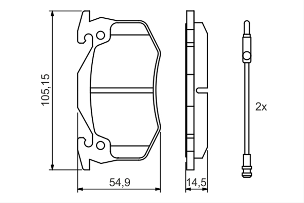 Imagine pentru produsul „SET PLACUTE FRANA,FRANA DISC"