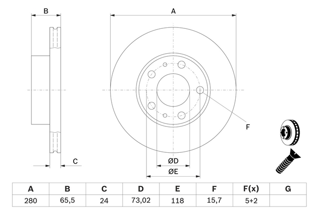 Imagine pentru produsul „DISC FRANA"