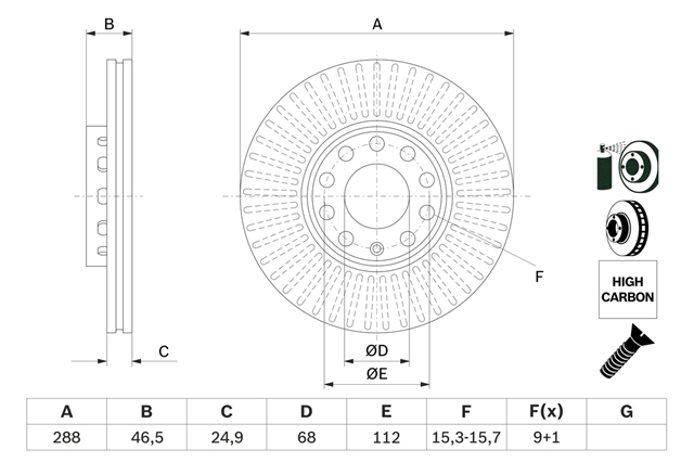 Imagine pentru produsul „DISC FRANA"
