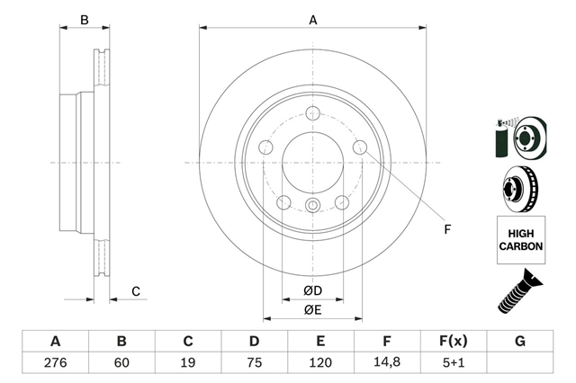 Imagine pentru produsul „DISC FRANA"
