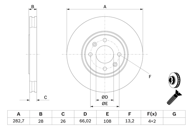 Imagine pentru produsul „DISC FRANA"