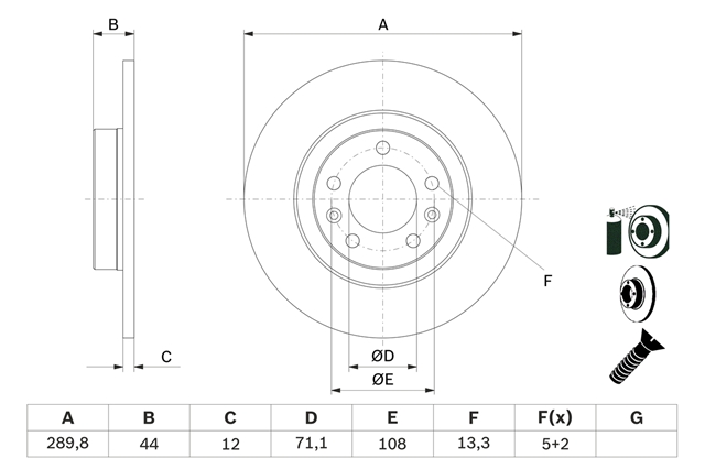 Imagine pentru produsul „DISC FRANA"