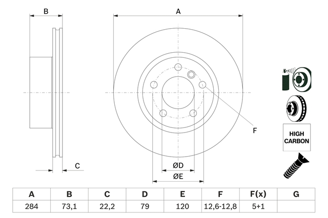 Imagine pentru produsul „DISC FRANA"