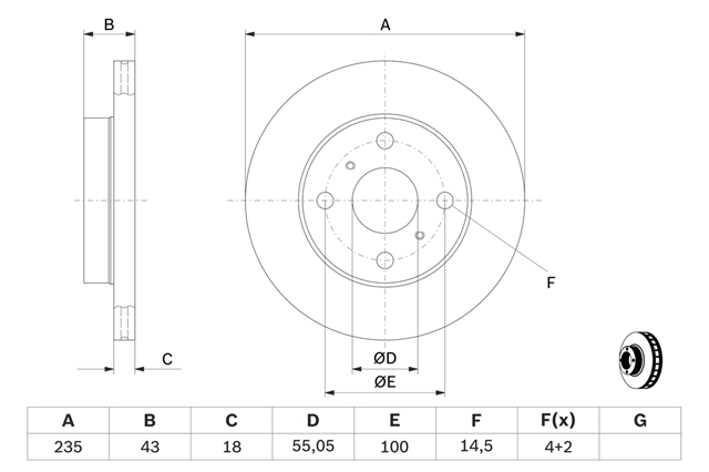 Imagine pentru produsul „DISC FRANA"