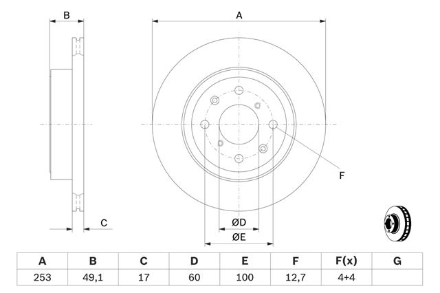 Imagine pentru produsul „DISC FRANA"