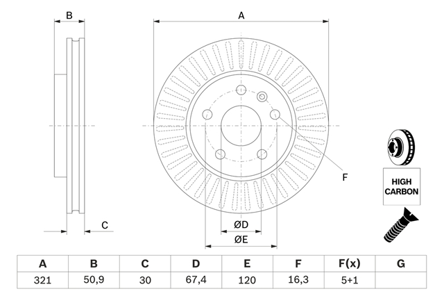 Imagine pentru produsul „DISC FRANA"