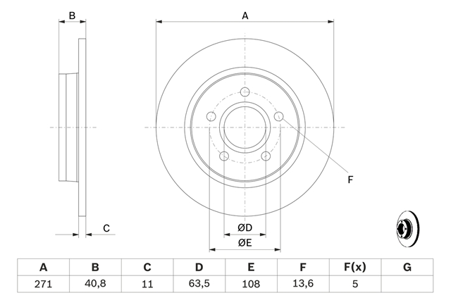 Imagine pentru produsul „DISC FRANA"