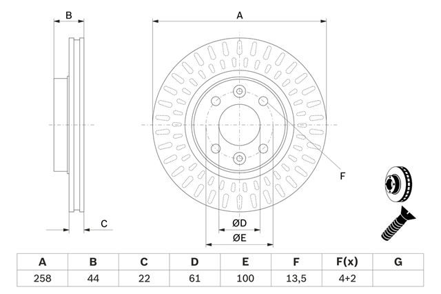 Imagine pentru produsul „DISC FRANA"