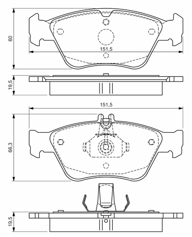 Imagine pentru produsul „SET PLACUTE FRANA,FRANA DISC"