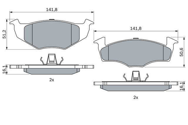 Imagine pentru produsul „SET PLACUTE FRANA,FRANA DISC"