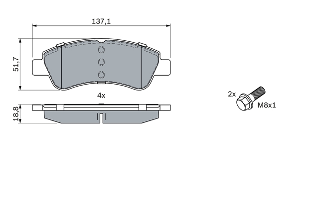 Imagine pentru produsul „SET PLACUTE FRANA,FRANA DISC"