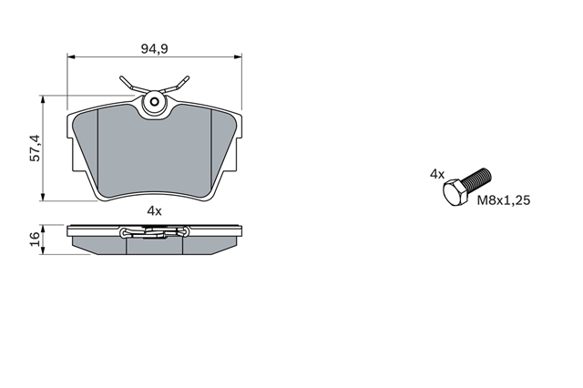 Imagine pentru produsul „SET PLACUTE FRANA,FRANA DISC"