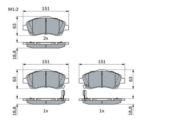Imagine pentru produsul „SET PLACUTE FRANA,FRANA DISC"