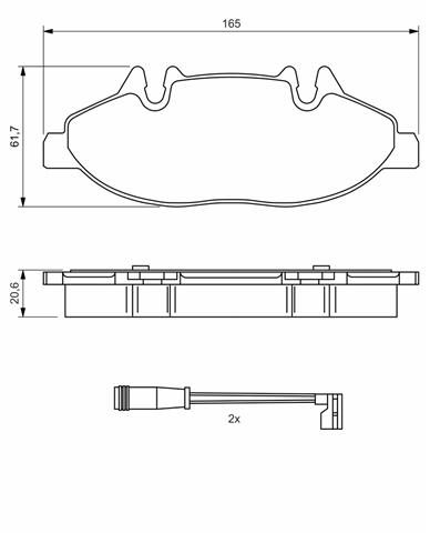 Imagine pentru produsul „SET PLACUTE FRANA,FRANA DISC"
