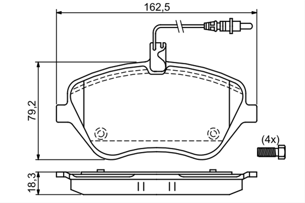 Imagine pentru produsul „SET PLACUTE FRANA,FRANA DISC"
