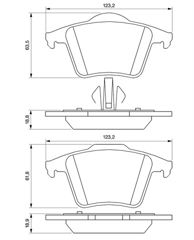 Imagine pentru produsul „SET PLACUTE FRANA,FRANA DISC"