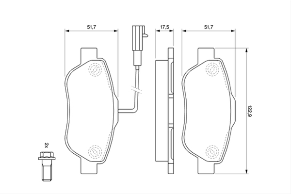 Imagine pentru produsul „SET PLACUTE FRANA,FRANA DISC"