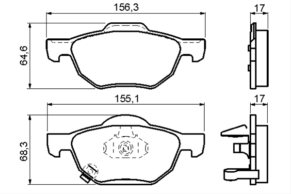Imagine pentru produsul „SET PLACUTE FRANA,FRANA DISC"