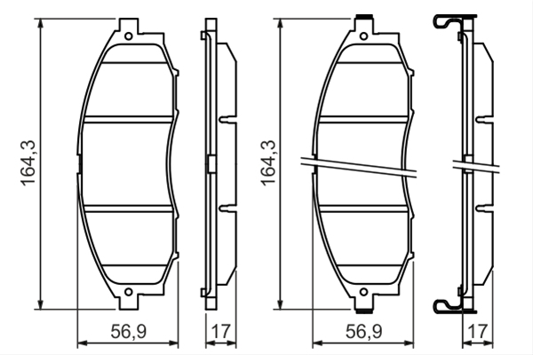 Imagine pentru produsul „SET PLACUTE FRANA,FRANA DISC"