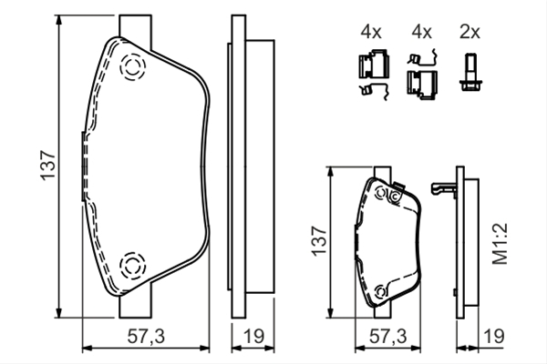 Imagine pentru produsul „SET PLACUTE FRANA,FRANA DISC"