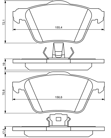 Imagine pentru produsul „SET PLACUTE FRANA,FRANA DISC"