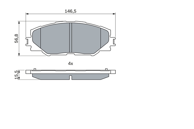 Imagine pentru produsul „SET PLACUTE FRANA,FRANA DISC"