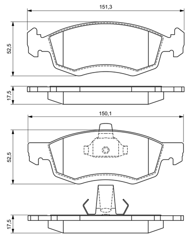 Imagine pentru produsul „SET PLACUTE FRANA,FRANA DISC"