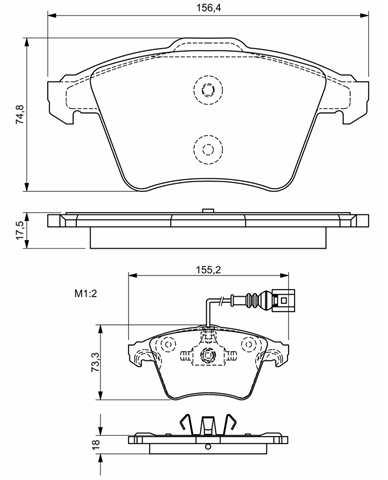 Imagine pentru produsul „SET PLACUTE FRANA,FRANA DISC"