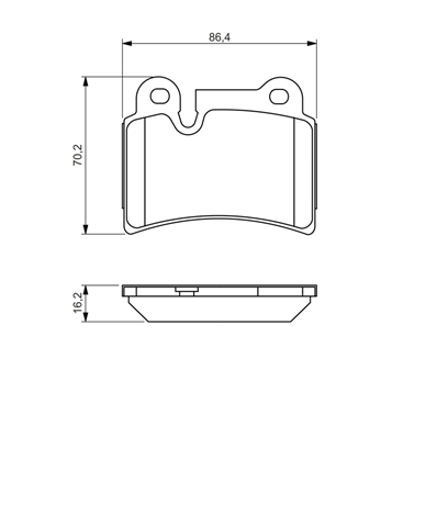 Imagine pentru produsul „SET PLACUTE FRANA,FRANA DISC"