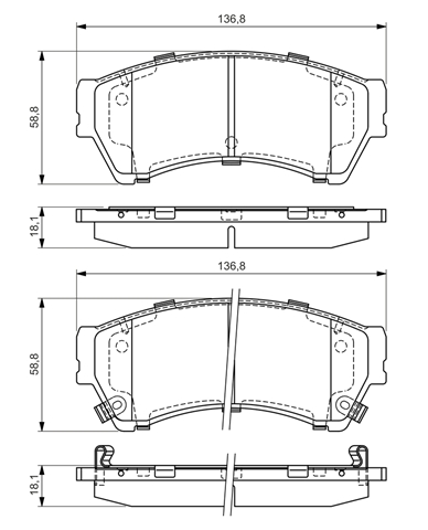 Imagine pentru produsul „SET PLACUTE FRANA,FRANA DISC"