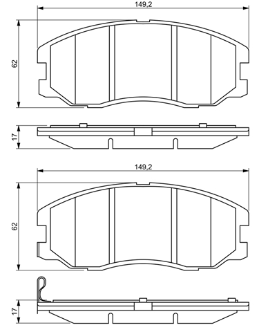 Imagine pentru produsul „SET PLACUTE FRANA,FRANA DISC"